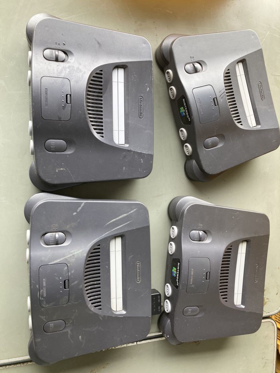 NINTENDO64 ニンテンドー64 NUS-001 本体 まとめて4台 動作未確認