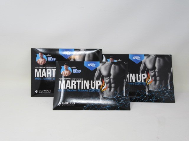 新品本物 ◆未使用　朝倉未来　MARTIN-UP　マーチンアップ　15袋×3　賞味期限2022年9月◆4943 その他