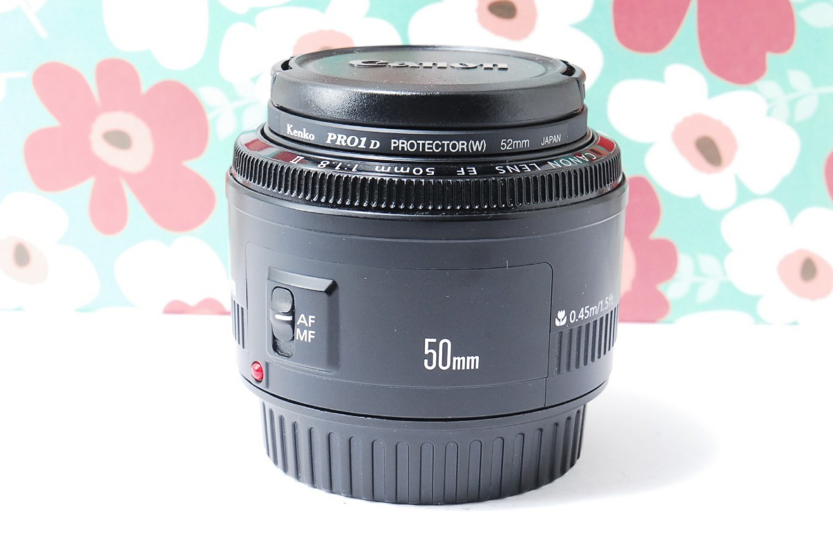 HOT100%新品 ❤️神レンズ❤️キャノン Canon LENS EF 50mm 1:1.8 Ⅱ