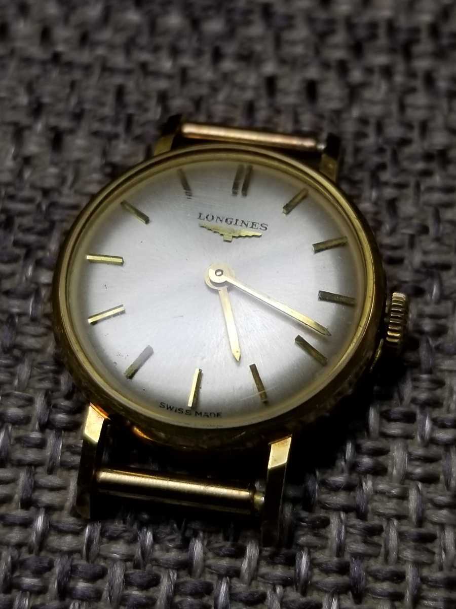 ★美品★珍品★LONGINES ロンジン レディース 手巻き　腕時計 K18　750刻印　10.40ｇ　金無垢_画像1