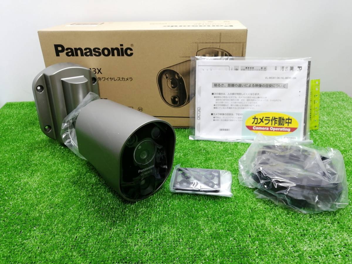 未使用 Panasonic パナソニック センサーライト付屋外ワイヤレスカメラ