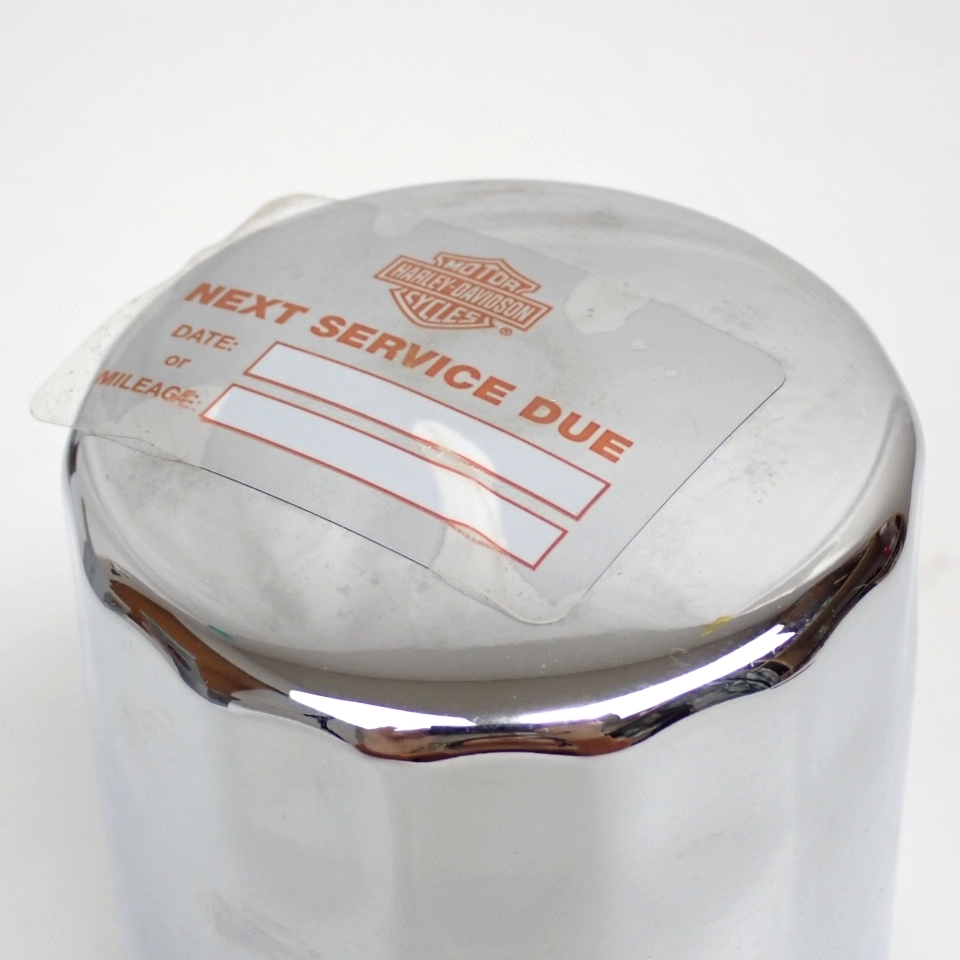 * unused Harley Davidson super premium 5 chrome oil filter 3 point set / bike / parts /63798-99A/ out box attaching #0954500558