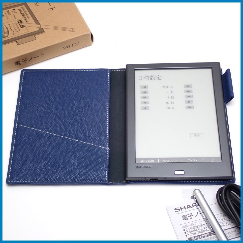オンラインショッピング ①新品 SHARP シャープ 電子ノート WG-PN1