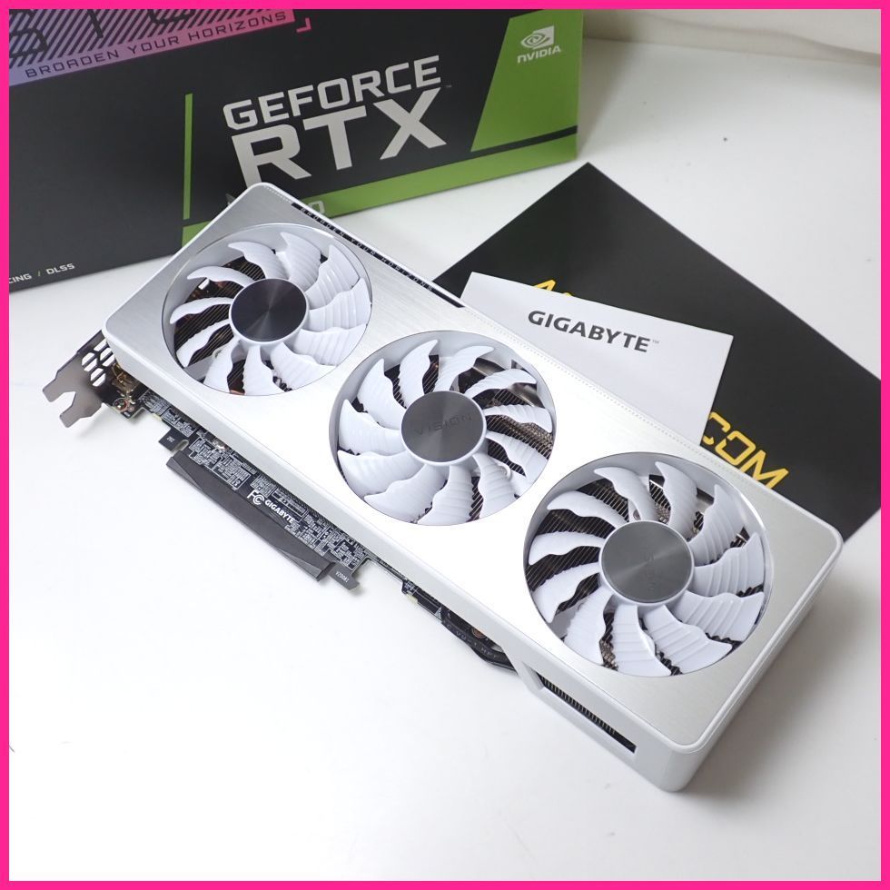 ★GIGABYTE/ギガバイト GeForce RTX 3070 VISION OC 8G GV-N3070VISION OC-8GD/非LHR/PCパーツ/動作品/付属品完備#1746800009_画像1