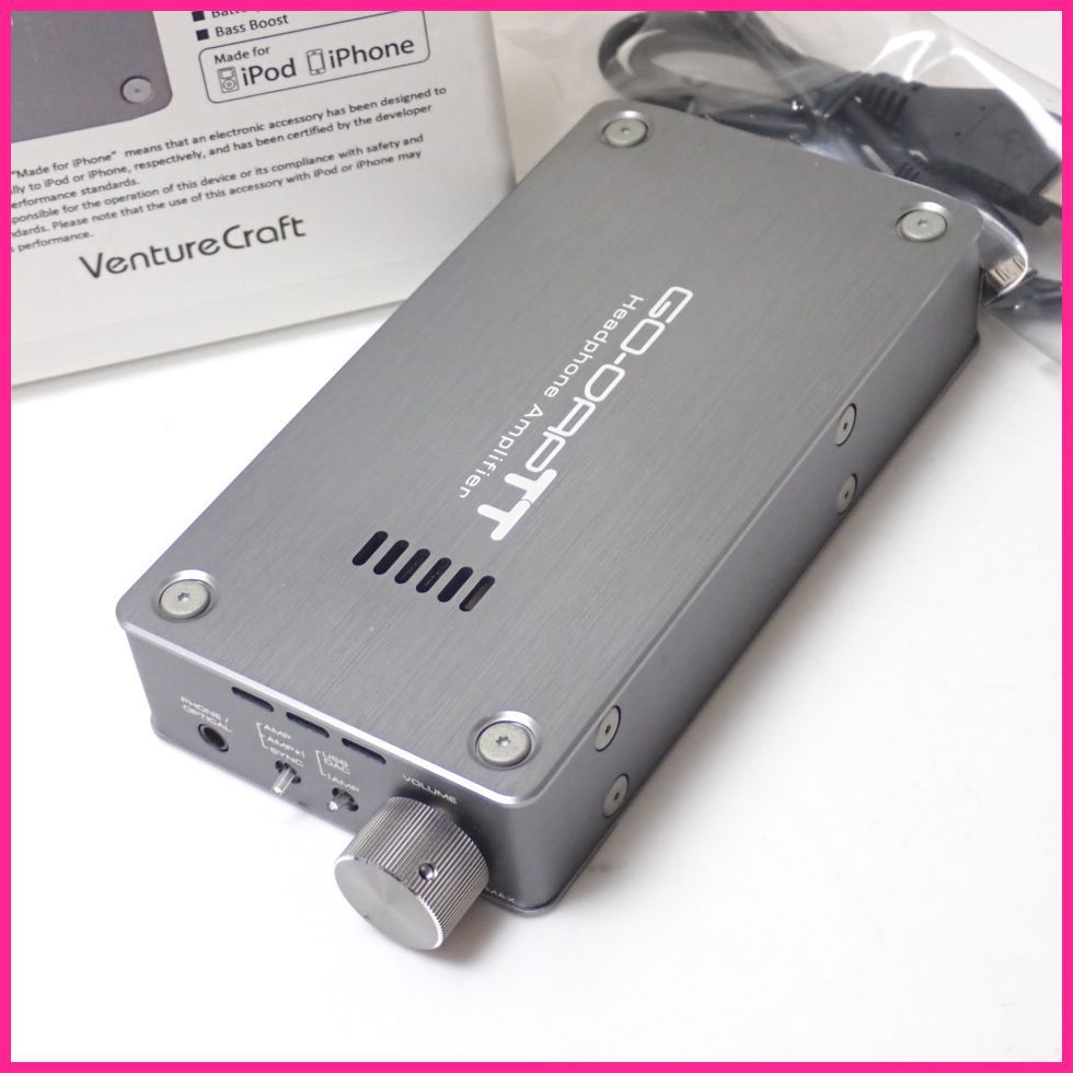 ☆VentureCraft/ベンチャークラフト Go-Dap TT ヘッドホンアンプ GDT