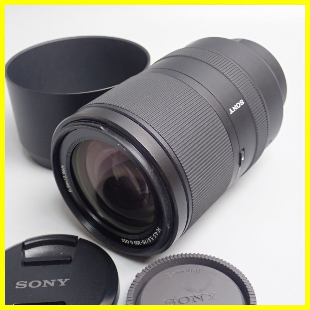 * beautiful goods SONY/ Sony digital single-lens camera for FE 70-300mm F4.5-5.6 G OSS seeing at distance zoom lens /SEL70300G/ accessory equipped #0190300003