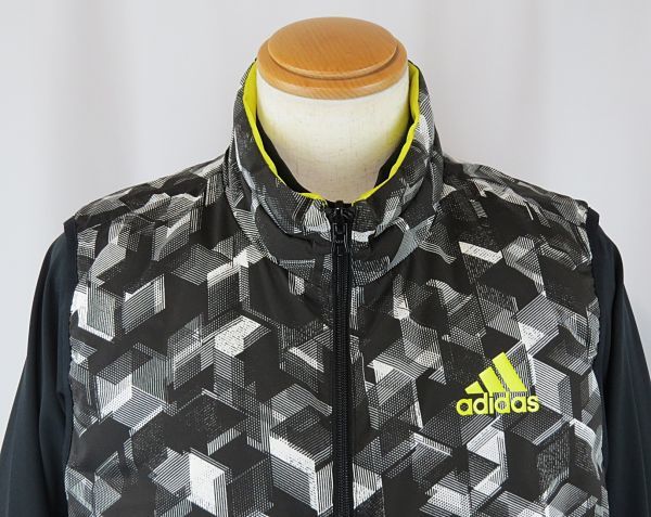 ■■＜美品＞アディダス＜Adidas Taylormade Golf／Reversible＞FULL ZIP ベスト＜中綿仕様：XO／XXG＞■■_画像4