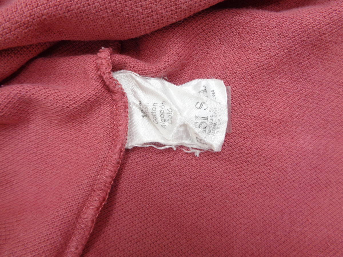  LACOSTE / フレンチ ラコステ 5191L型 SOLID POLO S/S 半袖 ポロシャツ PINK SIZE 6_画像3