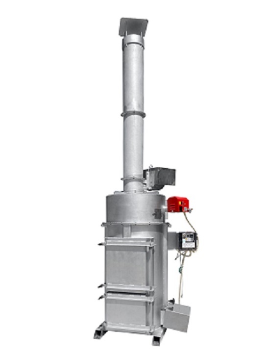 焼却炉　少煙くん　SC-600AA メーカー１年修理保証 ゴミ投入高さ1m 投入口500×1200mm_画像5