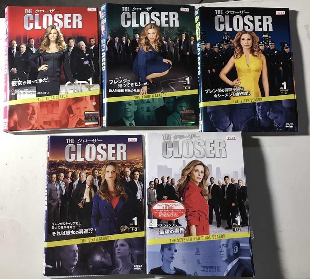 信頼】 クローザー DVD シーズン1〜6 solines.ec