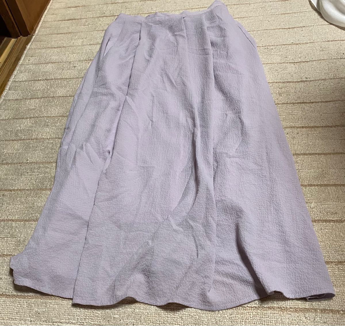Techichi ロングスカート ラベンダーカラー 薄紫色