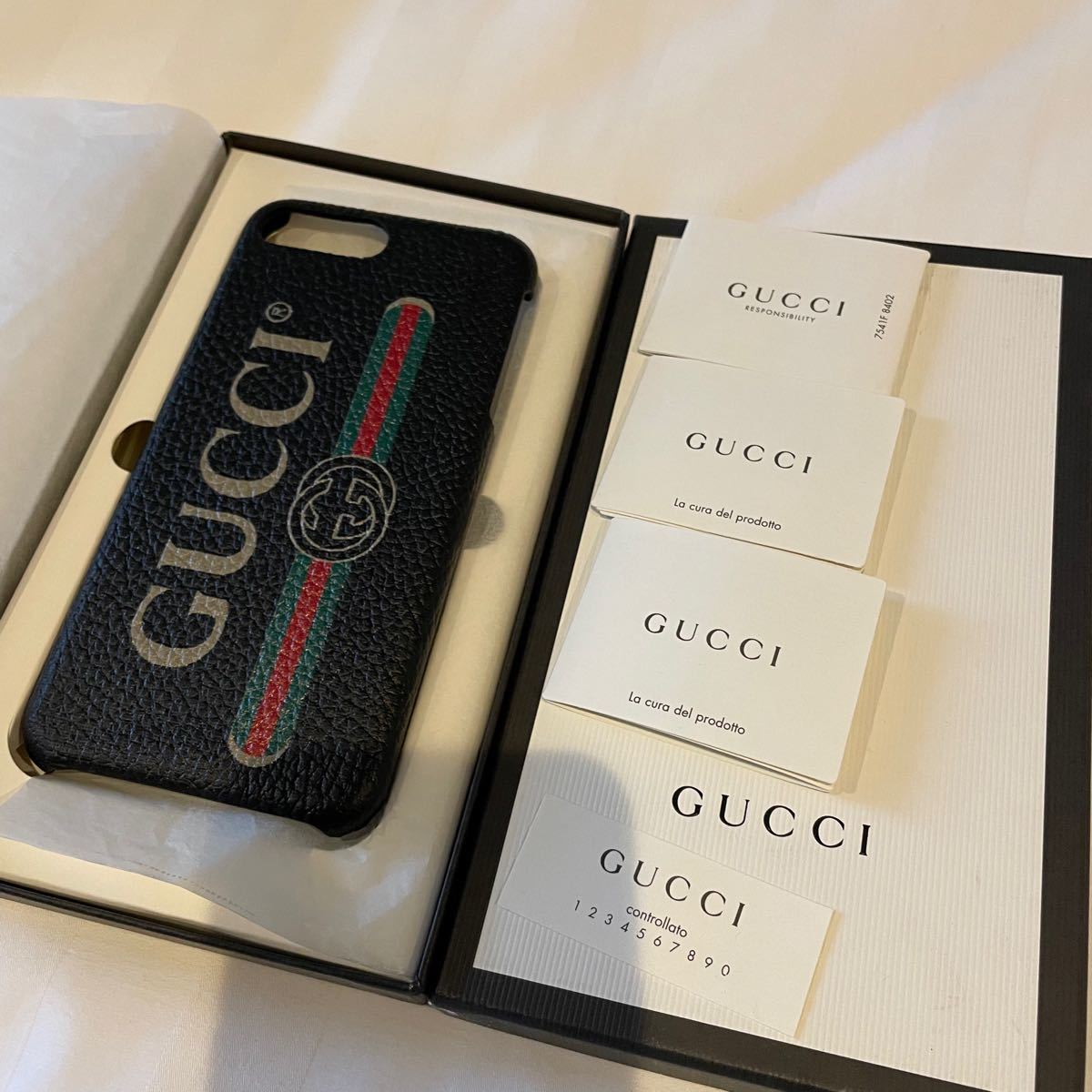 【新品未使用】GUCCI グッチ iPhone7 plus/8 plus