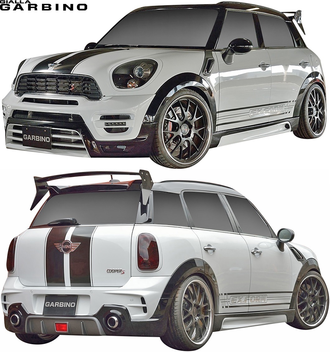 【M's】BMW ミニ R60 クロスオーバー (2006y-2013y) GIALLA GTウイング (Type-B) MINI カーボン ジアラ ガルビノ エアロ パーツ カスタム_画像4