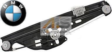 【M's】BMW E60 E61 5シリーズ／純正品 ウインドーレギュレーター 左後 5135-7184-745 51357184745_画像1