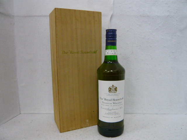 33877] The Royal Household ロイヤル ハウスホールド 特級 スコッチ ウイスキー 750ml 43度 木箱付き 古酒 