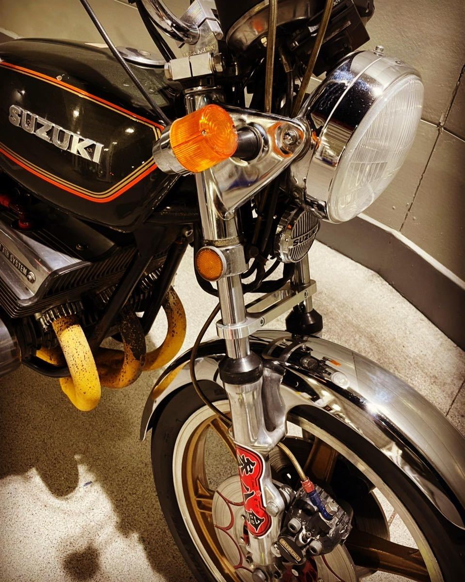美品カワサキ 400ss KH400 イチパチロング菅 マフラー | socearq.org