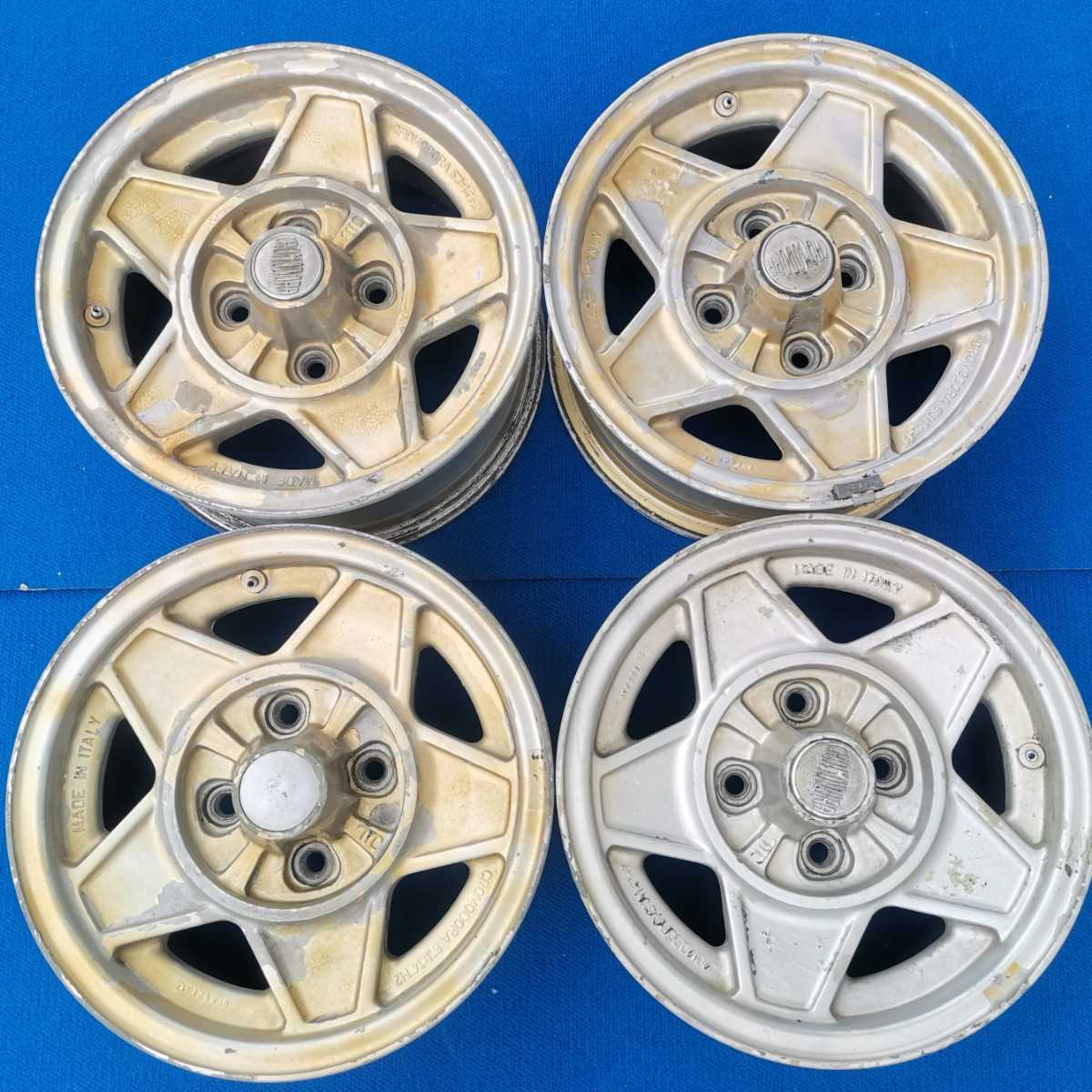 ☆貴重 旧車 当時物 クロモドラ CROMODORA マグネシウムホイール 14×6J