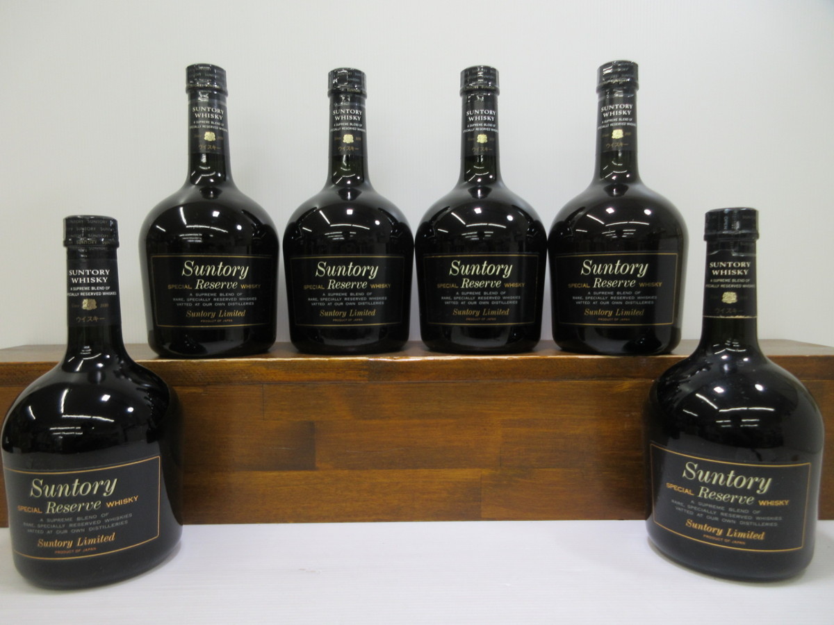 6本セット サントリー スペシャル リザーブ 750ml 43% SUNTORY SPECIAL