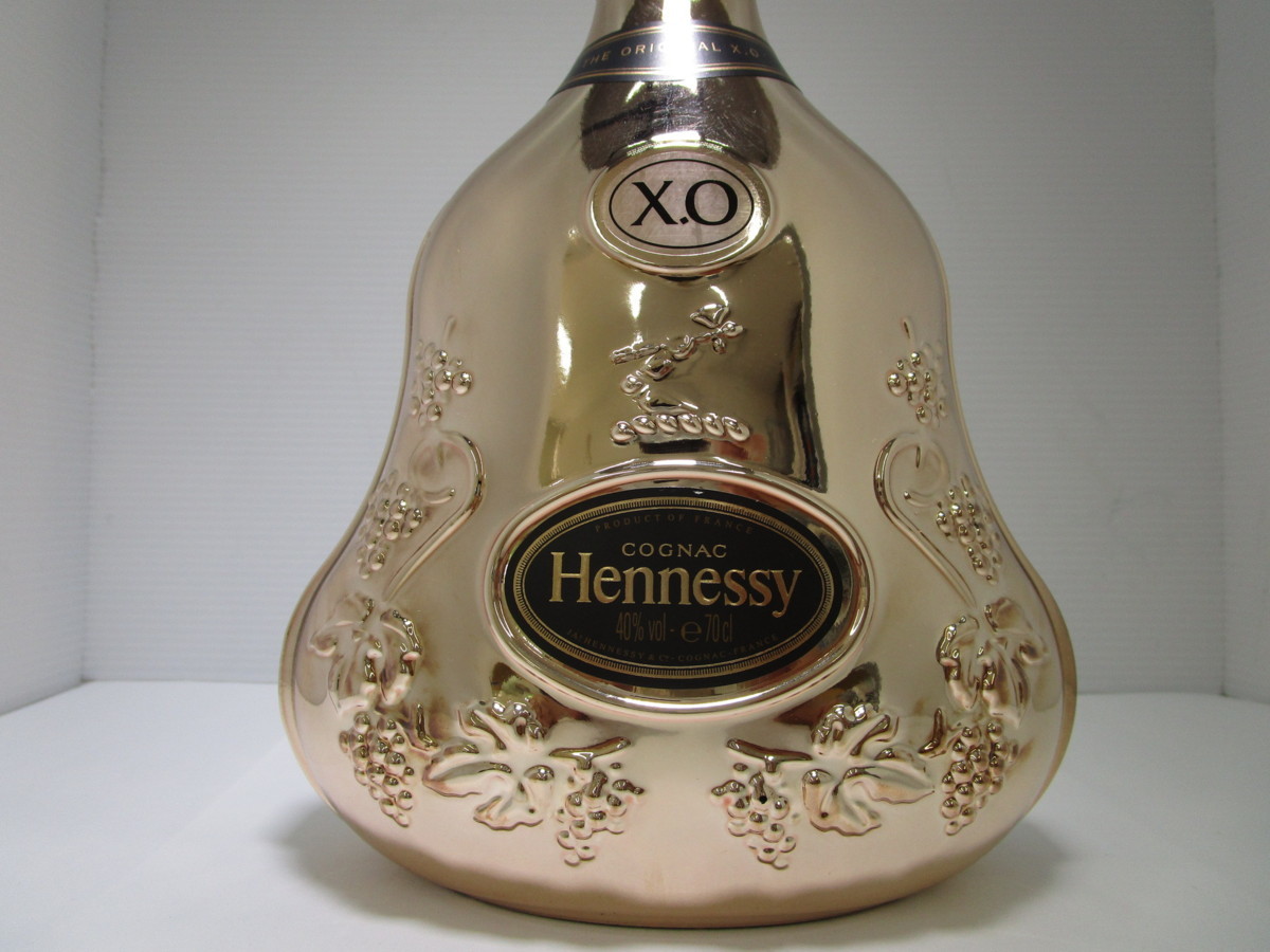 ヘネシー XO エクスクルーシブ コレクション ゴールドボトル 700ml 40% Hennessy Exclusive コニャック 未開栓 ケース付 古酒/C15715_画像3