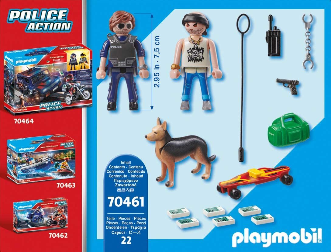 即決！新品 PLAYMOBIL プレイモービル 70461 警察と泥棒