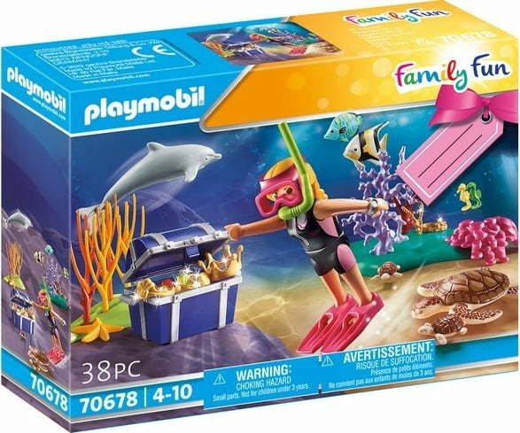 即決 新品 PLAYMOBIL プレイモービル 70678 トレジャーダイビング