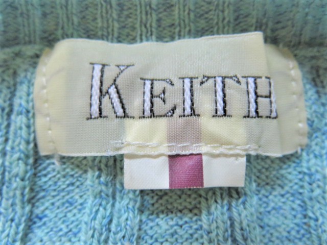 # as good as new fine quality beautiful goods Rena un look [KEITH] Keith high class cardigan large size 17 number 4L 3L postage 198 jpy W910