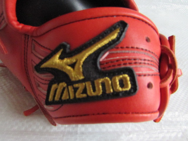 USED 型付け済 ミズノプロ オーダー グラブ 軟式? 硬式? 左投げ ポジション不明 耕作印 ORDER MIZUNO PRO グローブ 名前等刺繍無し_画像8