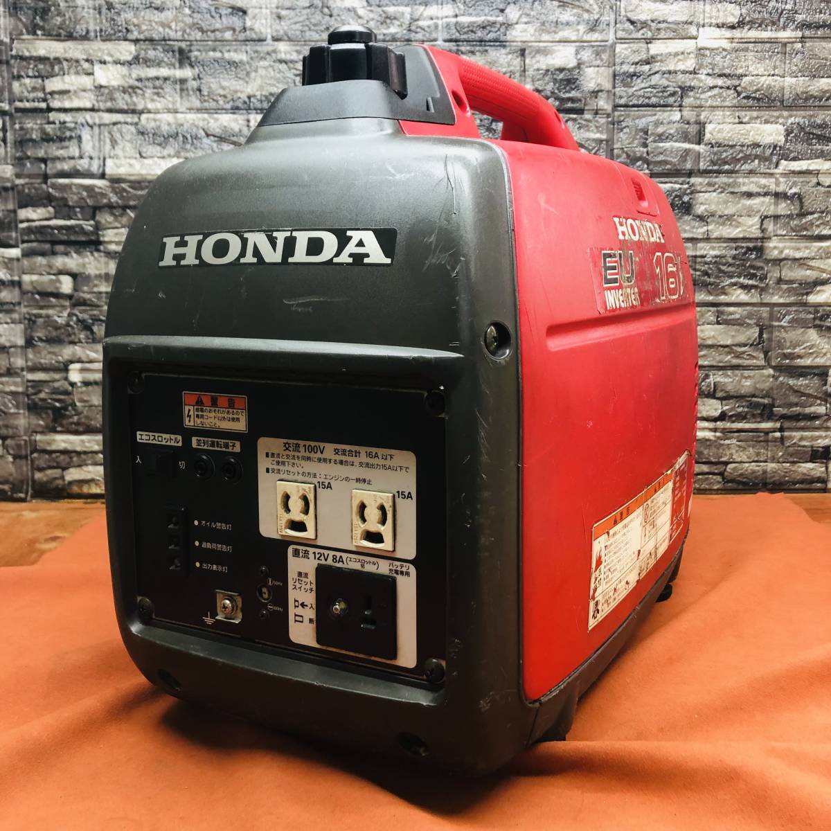 HONDA ホンダ ポータブルインバータ発電機 EU16i 動作快調! 良品