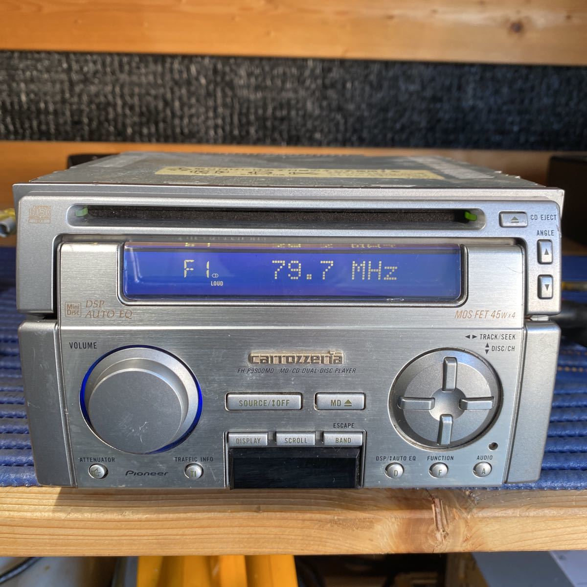 Carrozzeria CD/MD плеер FH-P9900MD MD/CD/DUAL DISC PLAYER