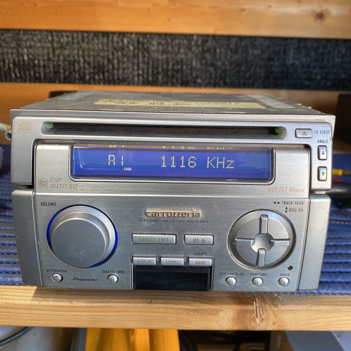 Carrozzeria CD/MD плеер FH-P9900MD MD/CD/DUAL DISC PLAYER