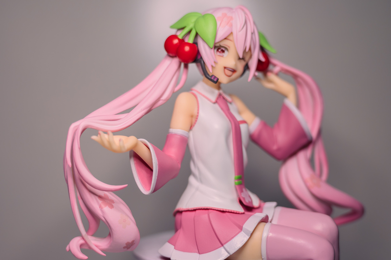 2021 Sakura Miku wing kver..-.. stopper figure -f dragon Hatsune Miku HATSUNE MIKU nude ru cup noodle cover ..... flower see 