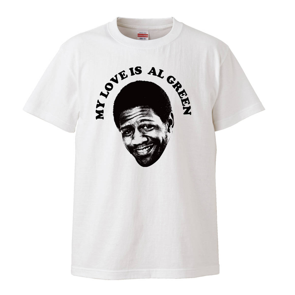 【Mサイズ Tシャツ】AL GREEN アル・グリーン SOUL LP CD レコード ソウル オーティスクレイ R&B サムクック sam cooke マーヴィンゲイ_画像1
