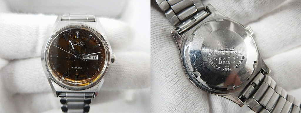 【1円スタート】 ジャンクトケイ ジャンク時計 【ジャンク時計】SEIKO/CITIZEN腕時計8点まとめ売り_画像7