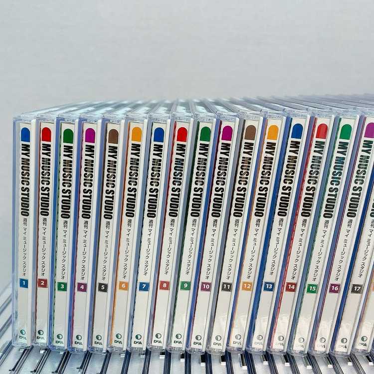 デアゴスティーニ MY MUSIC STUDIO 全巻セット CD バインダー付 | www