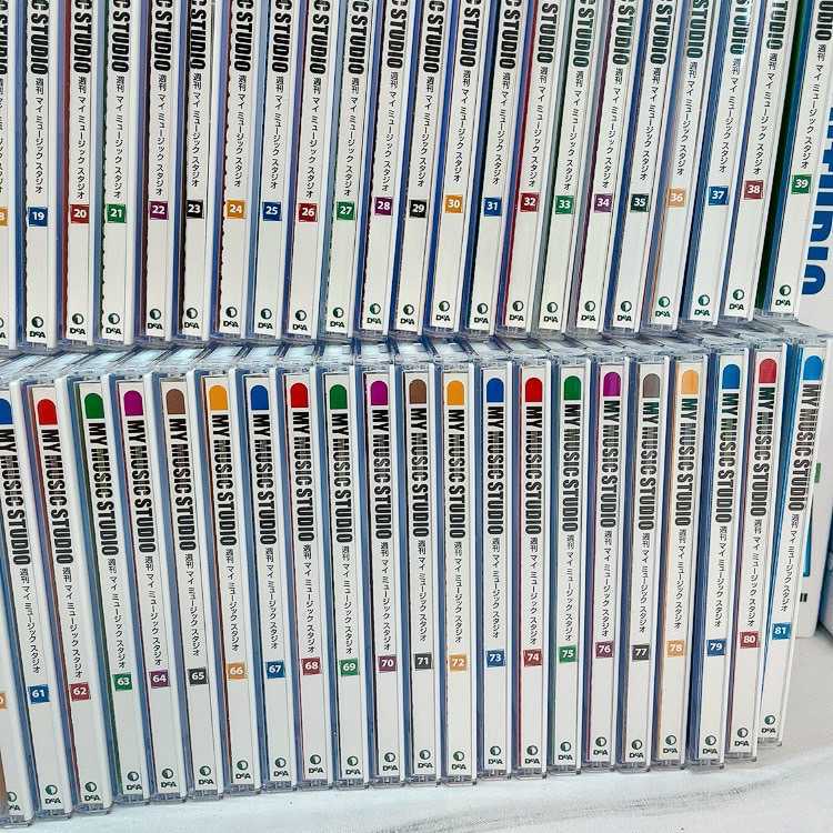デアゴスティーニ MY MUSIC STUDIO 全巻セット CD バインダー付 | www