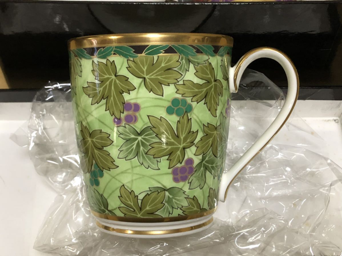 送料無料 未使用 ノリタケ Noritake 金彩 ペア マグカップ 2個セット