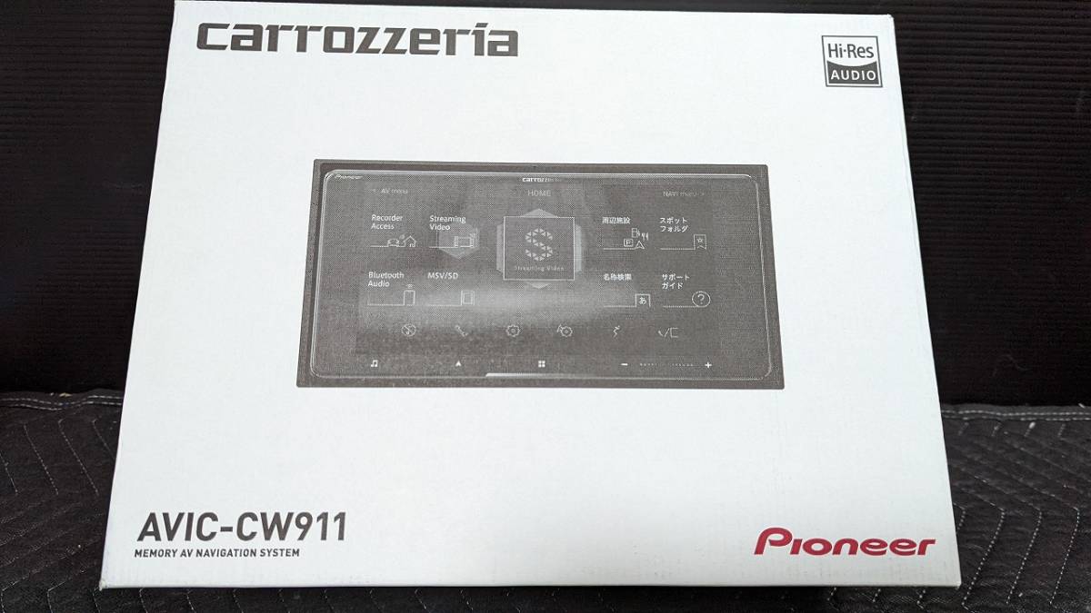 オーバーホール後未使用 パイオニア サイバーナビ AVIC-CW911