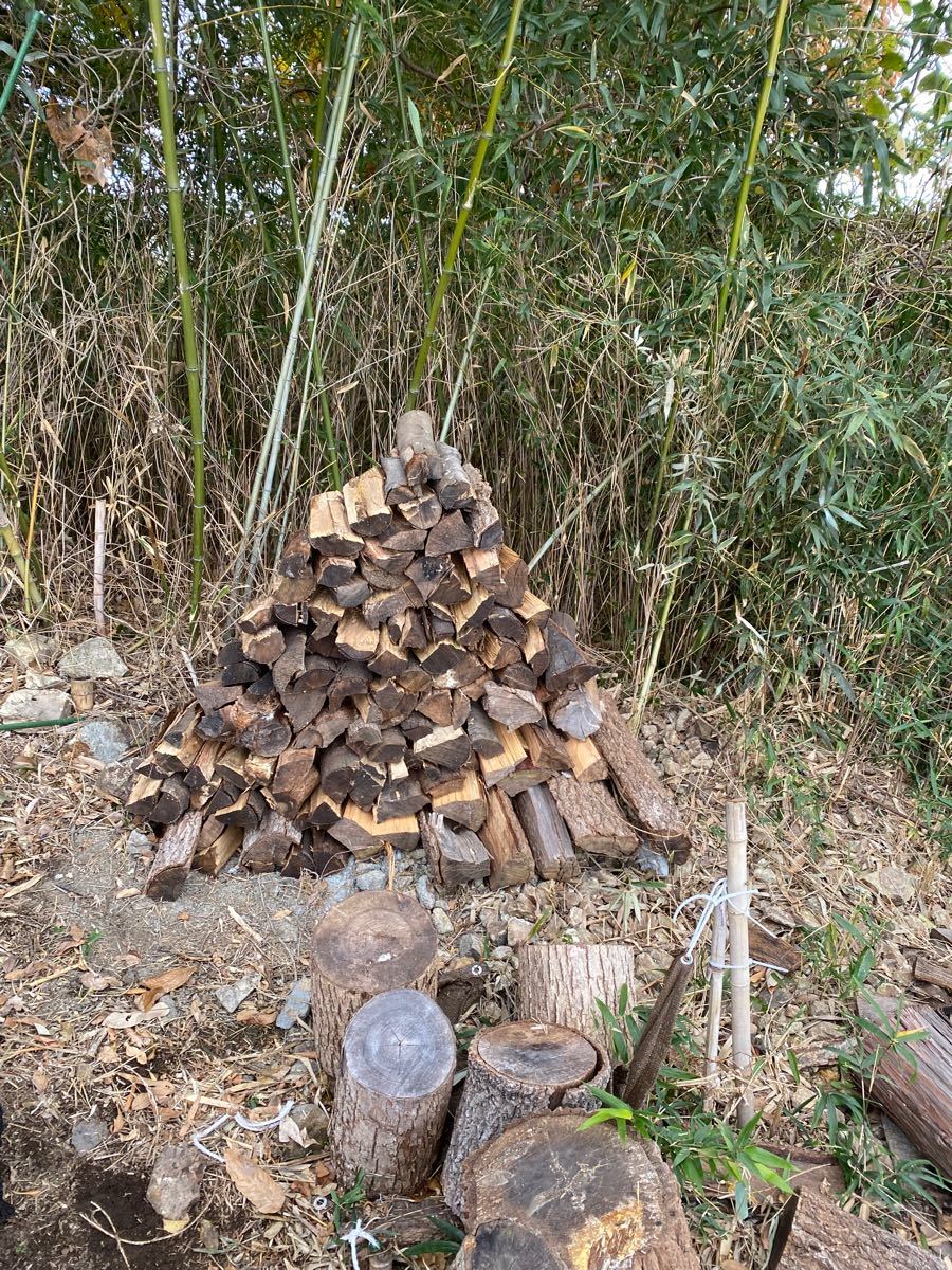 薪　広葉樹　クヌギ　クスノキ　カシノキ　15キロ