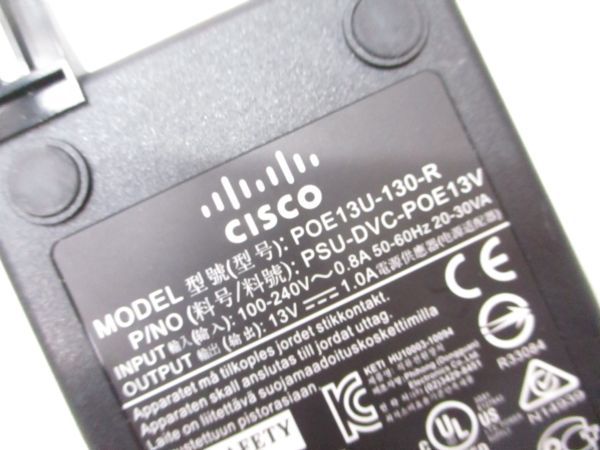 ■未確認 KCISCO/シスコ TelePresence Touch 8インチ LCDタッチ パネル CTS-CTRL-DV8/POE13U-130-R 0515-20F ＠80 ■_画像10