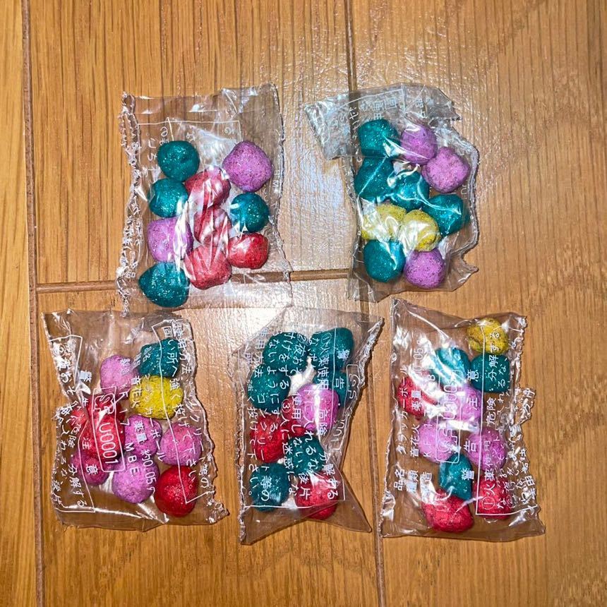 かんしゃく玉　駄菓子屋　花火　クラッカーボール　5袋　50個　在庫減少　爆竹_画像1