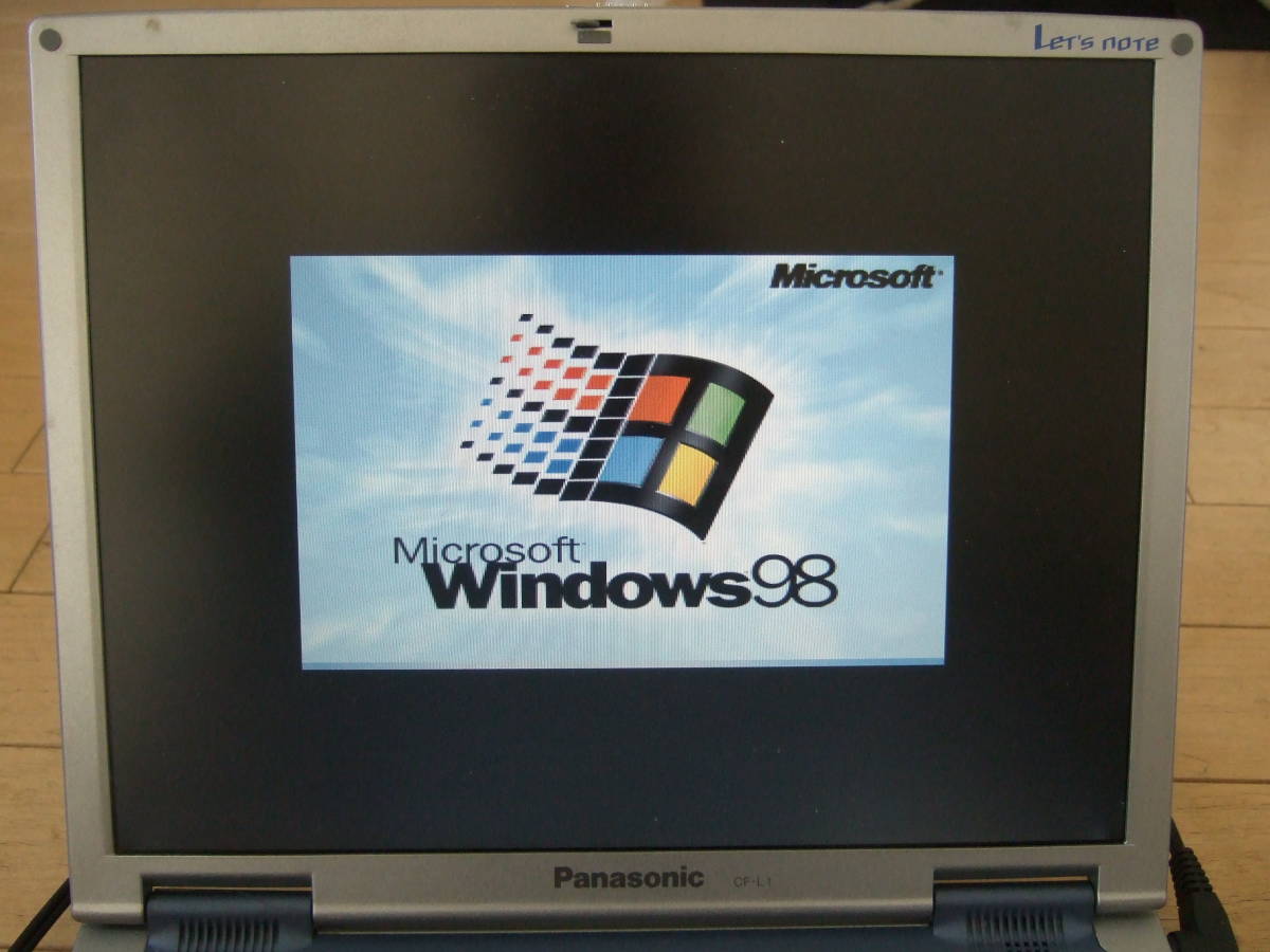 美品 Panasonic Windows 98 CF-L1A