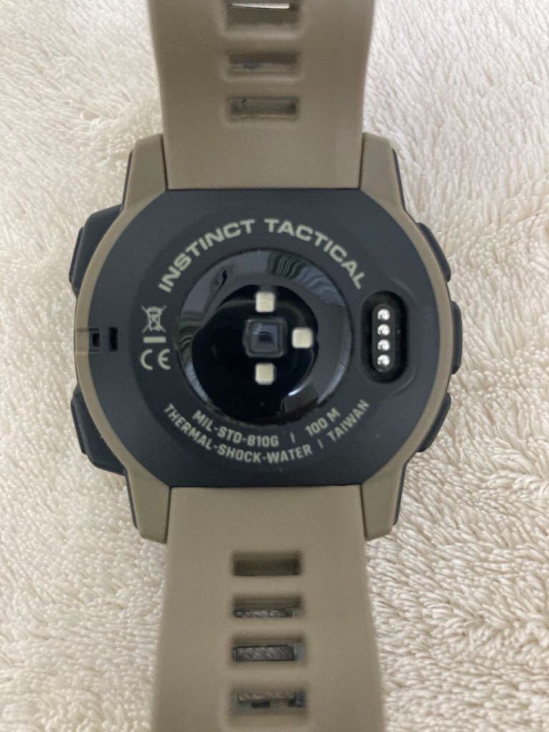 [ б/у товар ]Garmin Garmin instinct tactical Camo Coyote Tan( товар номер 010-02064-D2) смарт-часы 