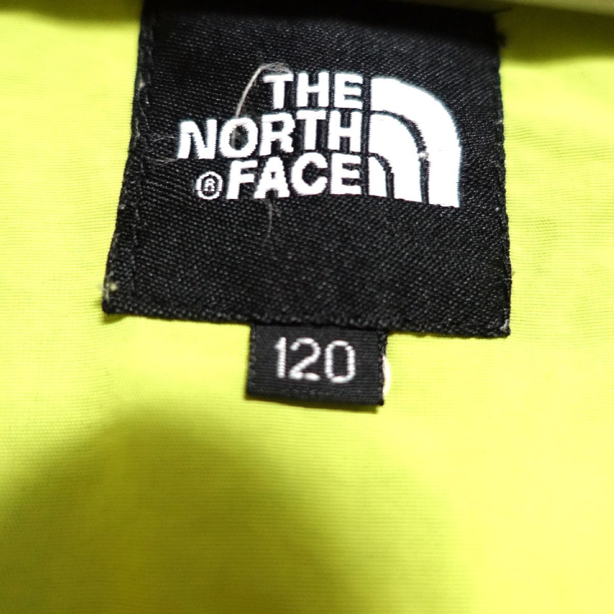 THE NORTH FACE ノースフェイス ハイベント マウンテンパーカー キッズ 120サイズ 正規品 ブルー A2034_画像6