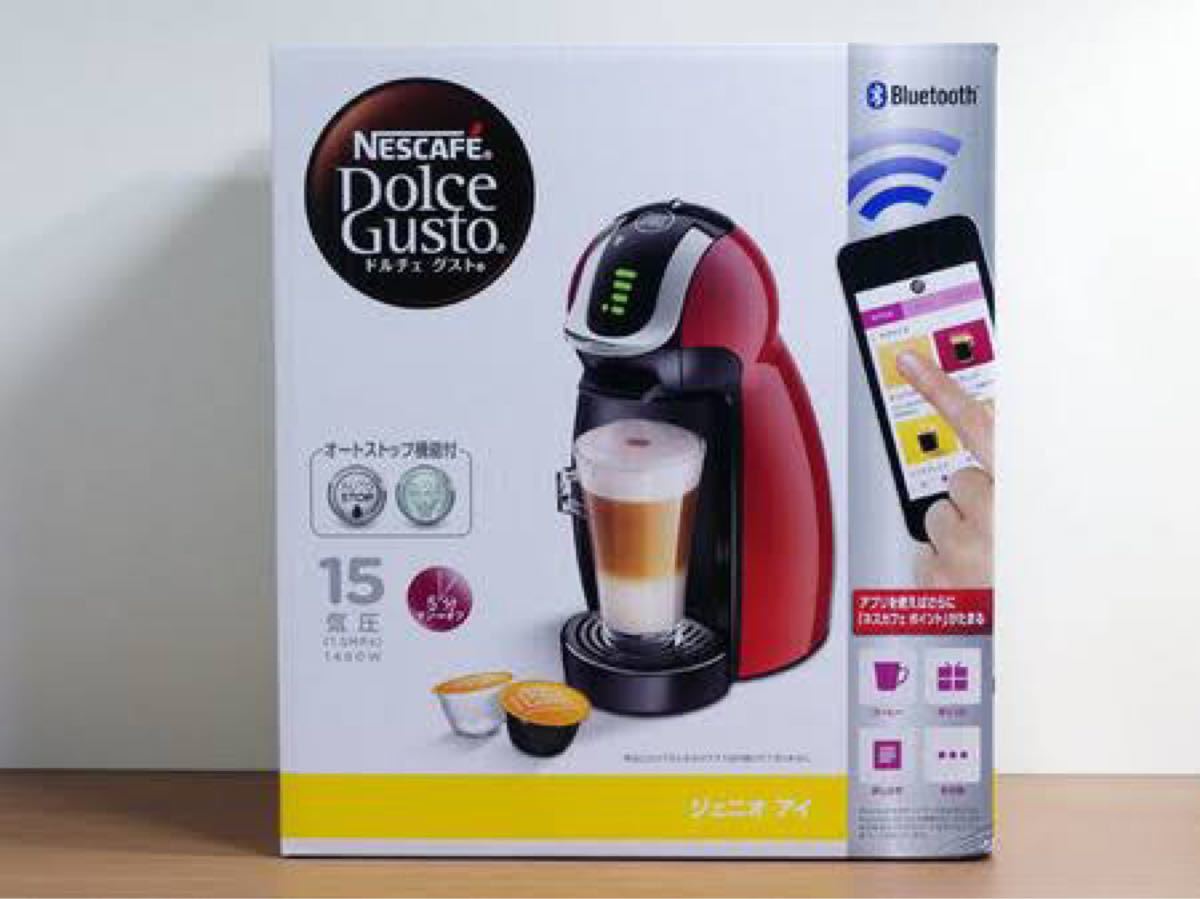 新品‼︎ ネスカフェ ドルチェグスト ジェニオアイ チェリーレッド
