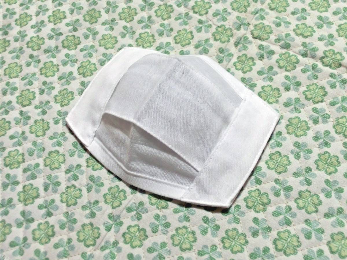*① white *. feeling processing double gauze non-woven mask cover *L size *2WAY* pastel series * one sheets tailoring *