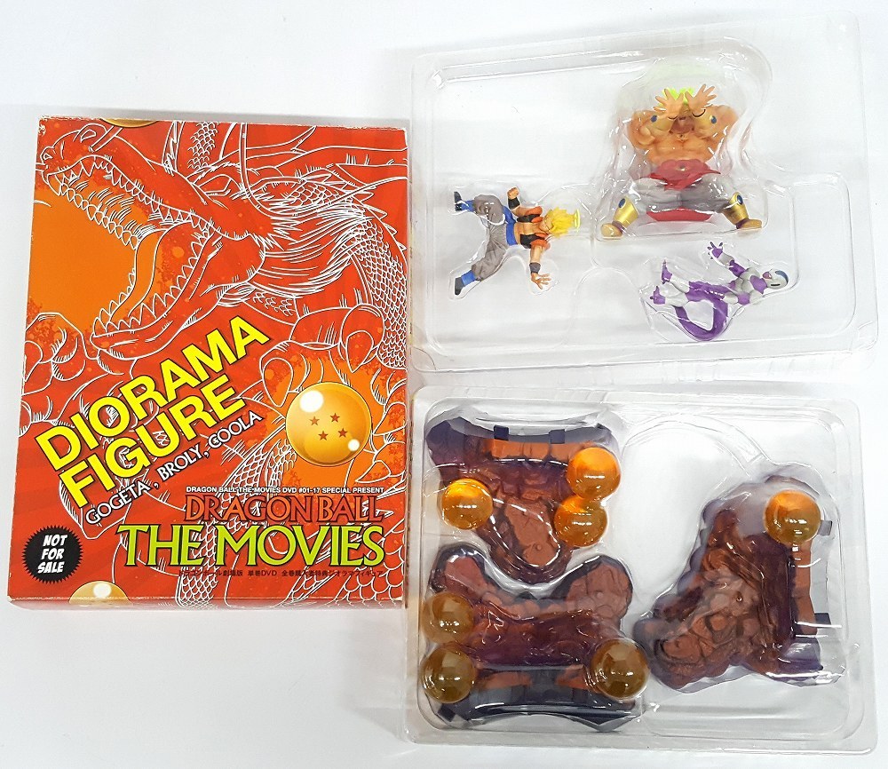 【ジャンク】【中古】DRAGON BALL THE MOVIES DIORAMA FIGURE ドラゴンボール ムービー ジオラマフィギュア【80サイズ】【福山店】_画像3