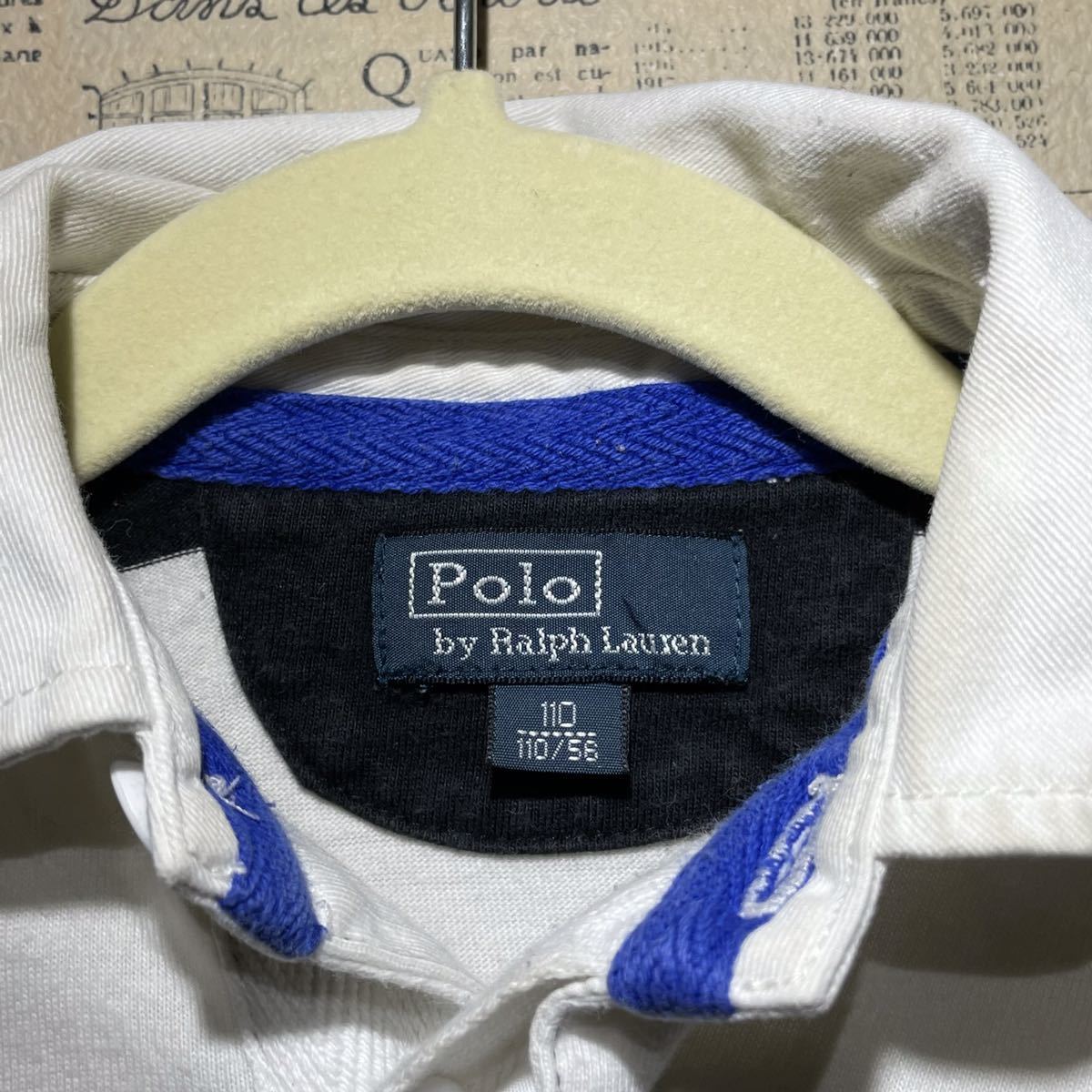 POLO by RALPH LAUREN ポロ ラルフローレン ラガーシャツ 長袖シャツ キッズ KIDS ポロラルフローレン SIZE 110_画像4