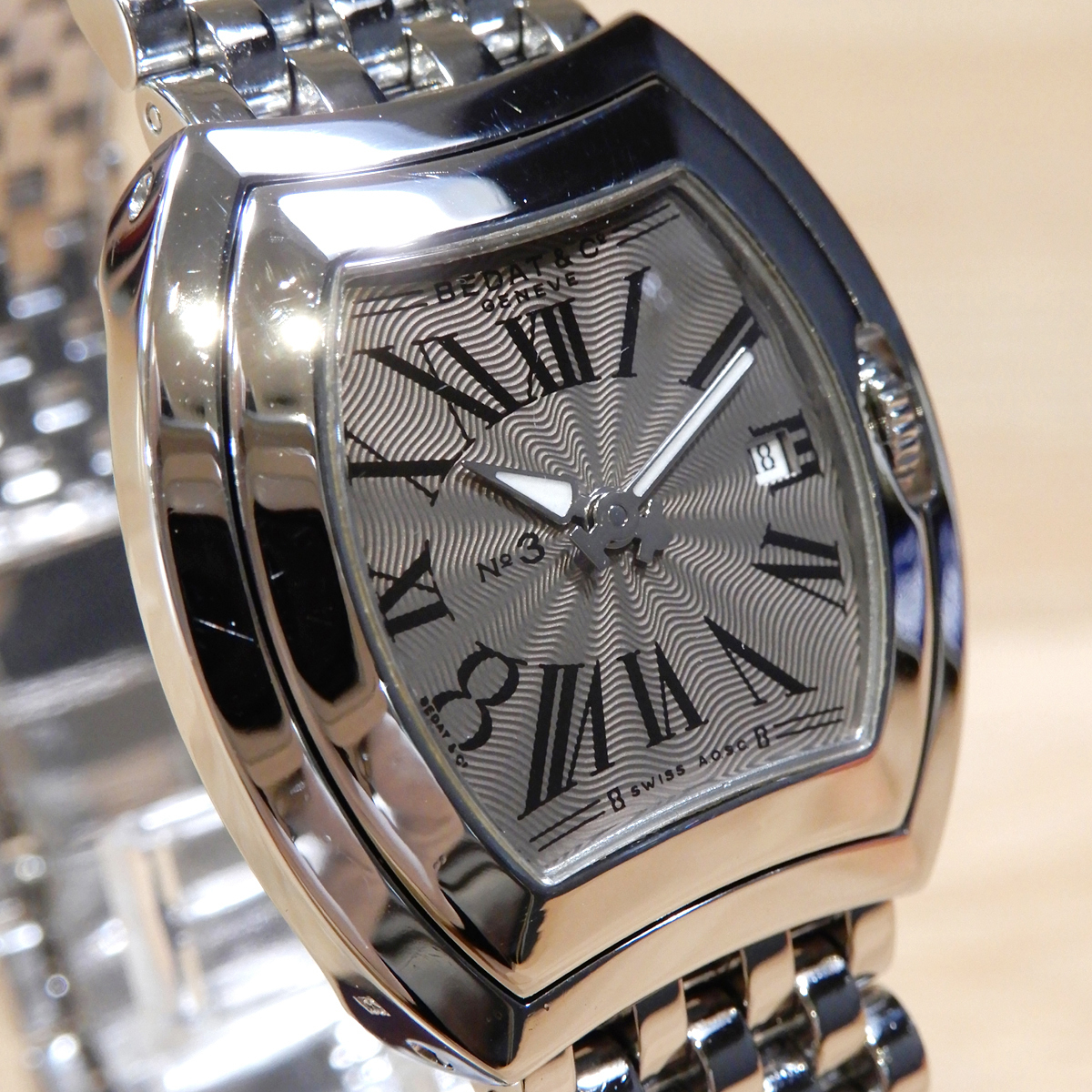 [ очень красивый товар ]beda& Company NO.3 334 розовый бежевый циферблат женский кварц наручные часы 05718