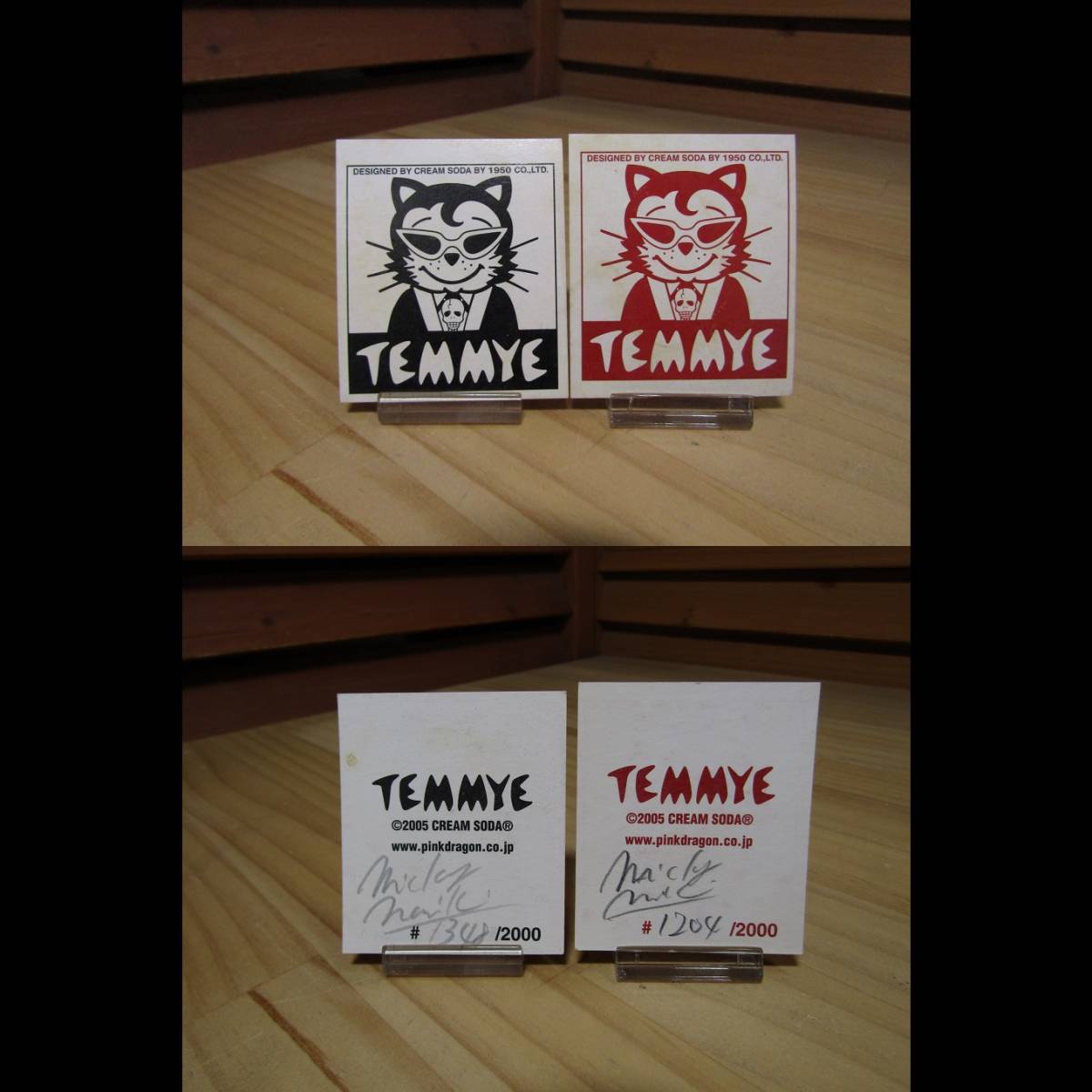 上等 ティミー 1st ボビングヘッド 2体セット TEMMYE 限定品 veme.fi
