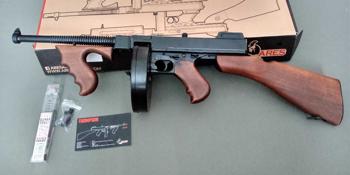 ARES トンプソン M1928カスタム m1921仕様 電動ガン フルメタル ARES トンプソン M1928カスタム m1921仕様 電動ガン フルメタル